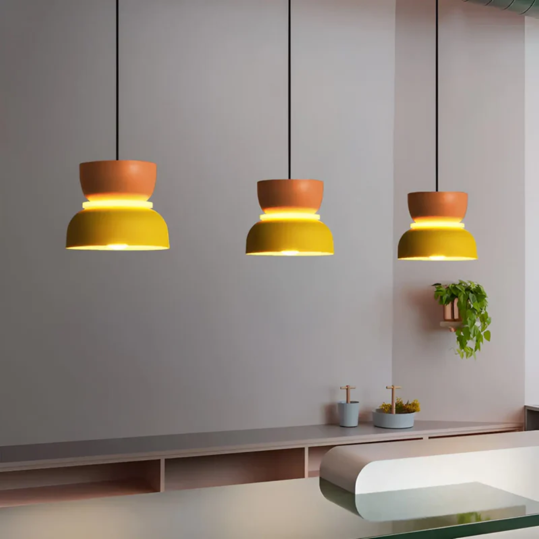 VividGlow Macaron LED-Hängeleuchte | Bunte moderne Hängelampe