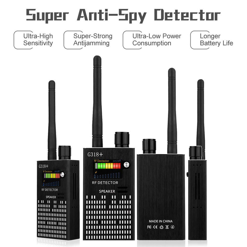 Portable RF Signal Detector Hidden Camera and GPS Finder
