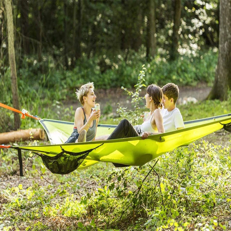 Multi-Person Camping Hammock 3-Point Tree Hanging Tent