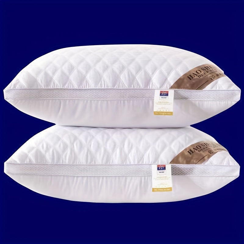 Luxury Hotel-Style Support Pillow – Washable Shape-Retaining Bed Pillow