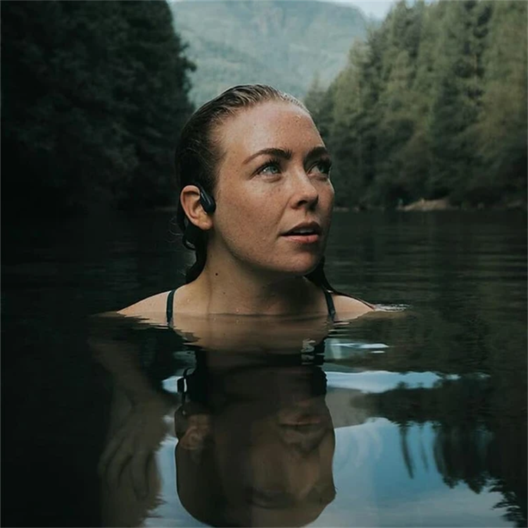 HydroWave Open-Ear Waterproof Bluetooth Headphones