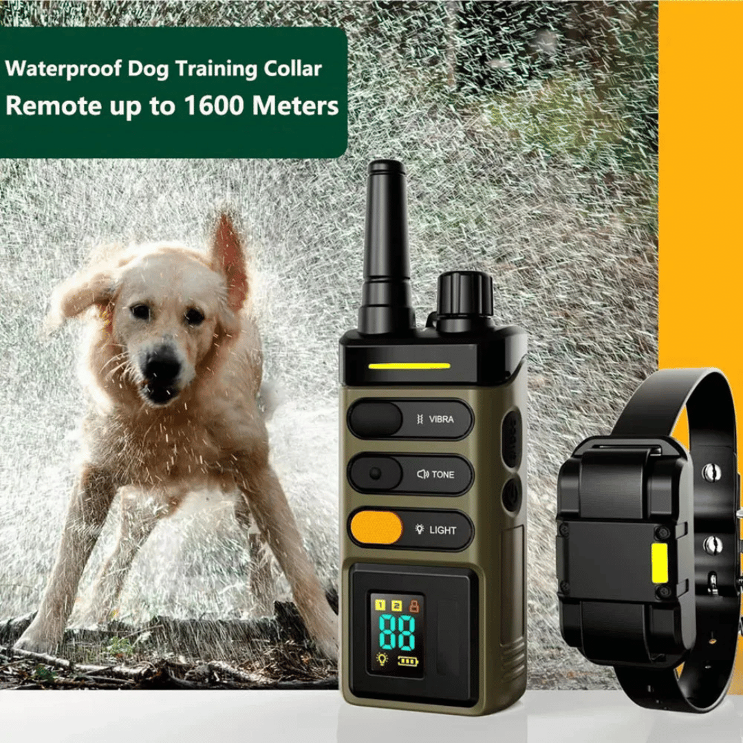 ControlMax™ 1-Mile Remote Dog Training Collar for Big & XL Dogs