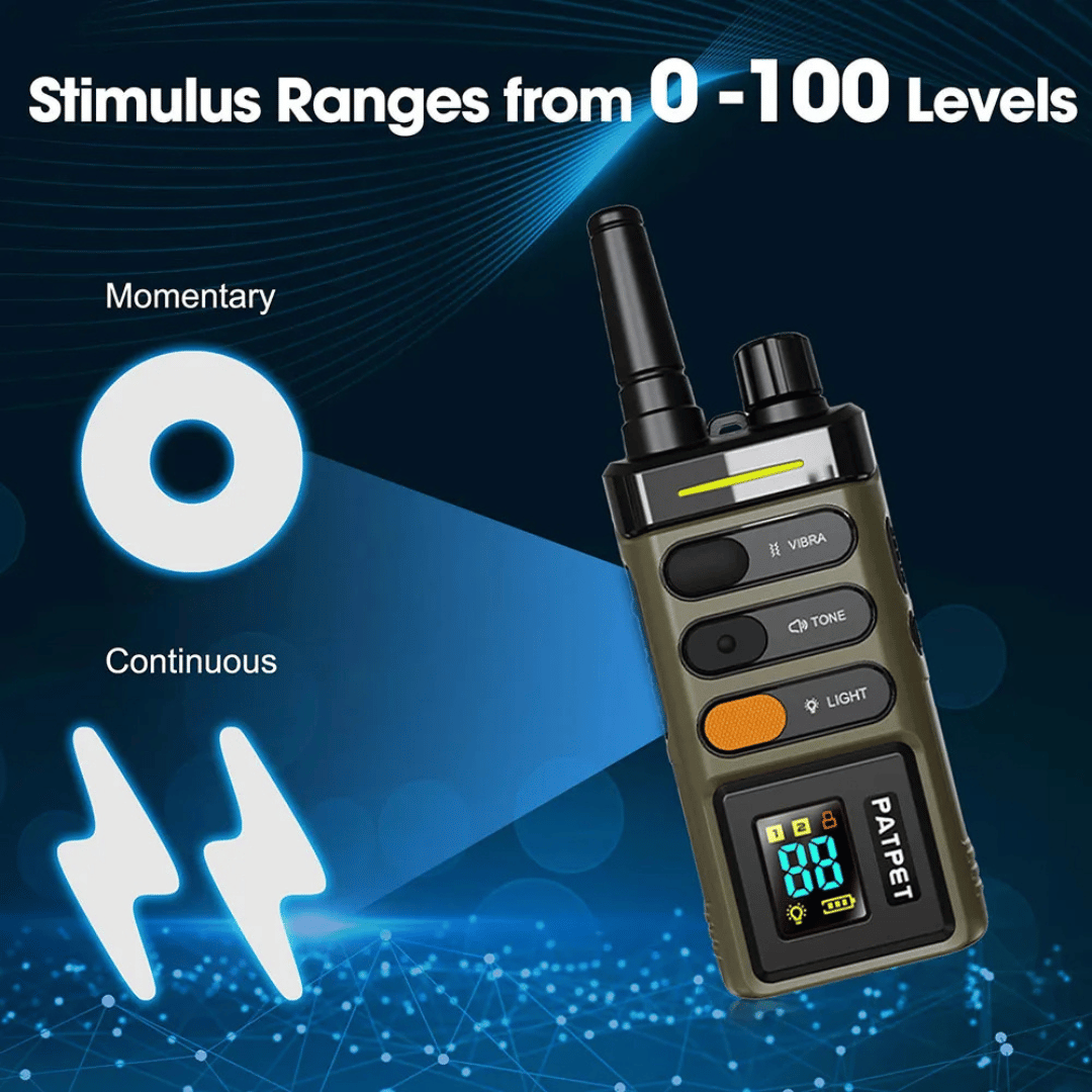 ControlMax™ 1-Mile Remote Dog Training Collar for Big & XL Dogs