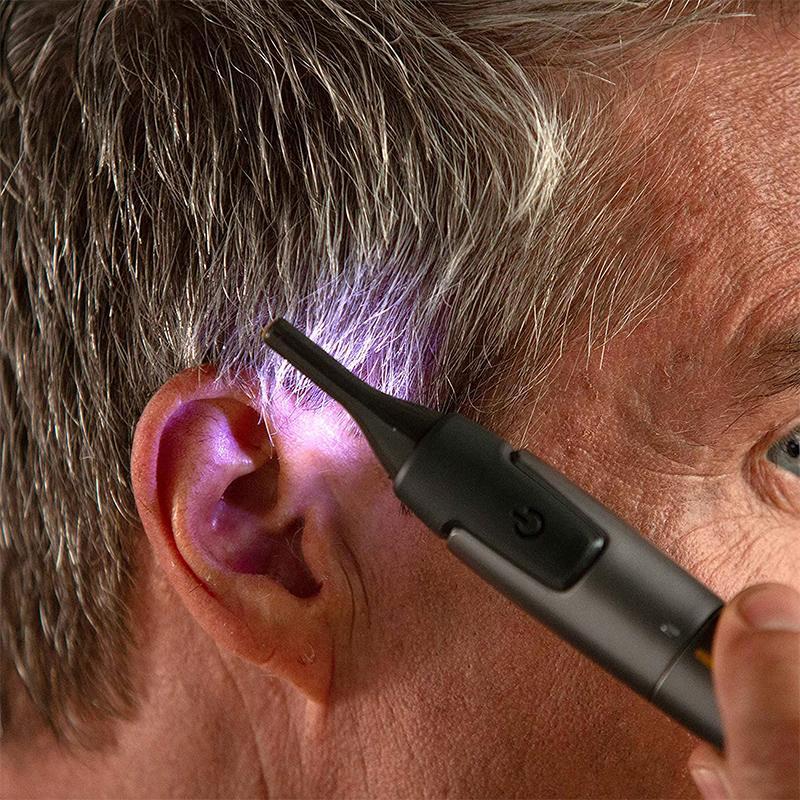 Präzisions-Detailtrimmer für Nase, Ohren, Augenbrauen und Bartpflege