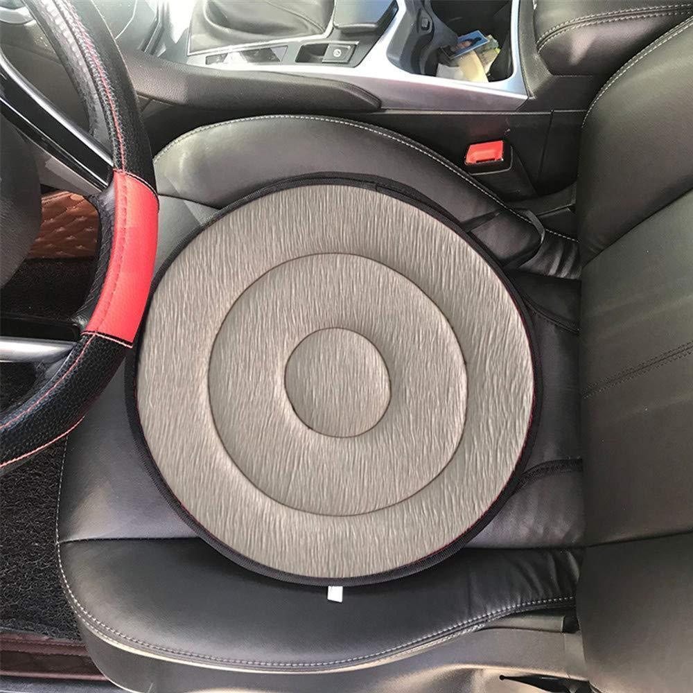 360 Degree Swivel Seat Cushion Memory Foam Rotating Chair Pad
