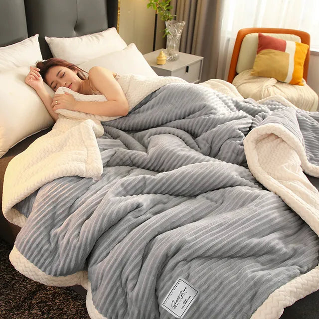 Luxury Winter Fleece Blanket