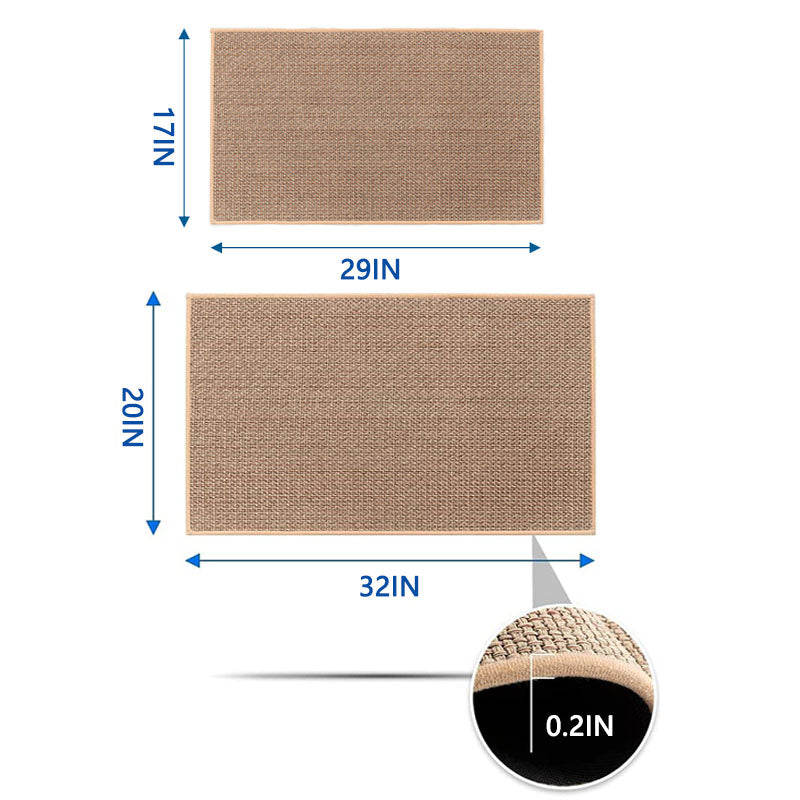 WeaveGuard Luxe – Non-Slip Washable Indoor Door Mat