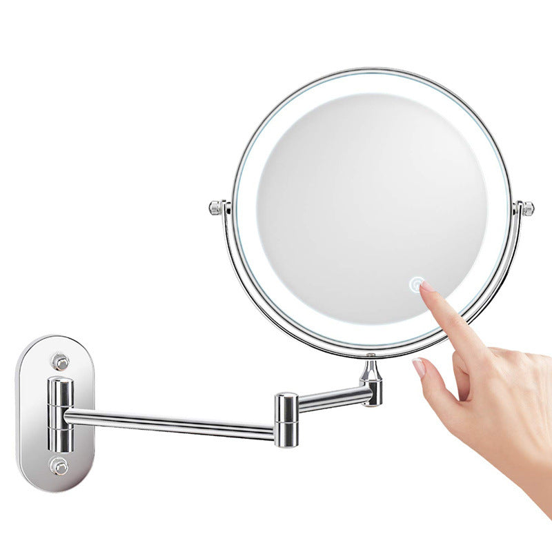 ReflectaPro – Rechargeable Wall Mounted Shaving & Makeup Mirror with LED Lights