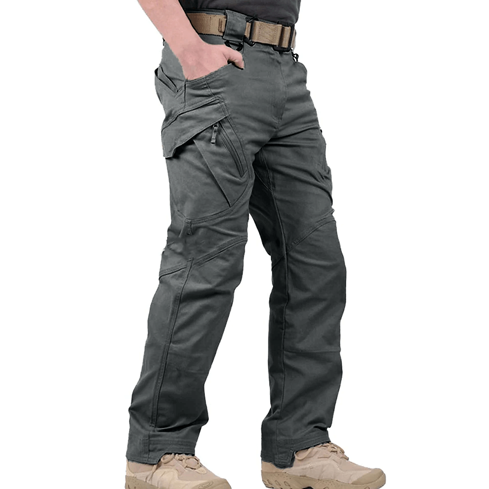 Men Tactical Cargo Pants Durable Outdoor Utility Trousers
