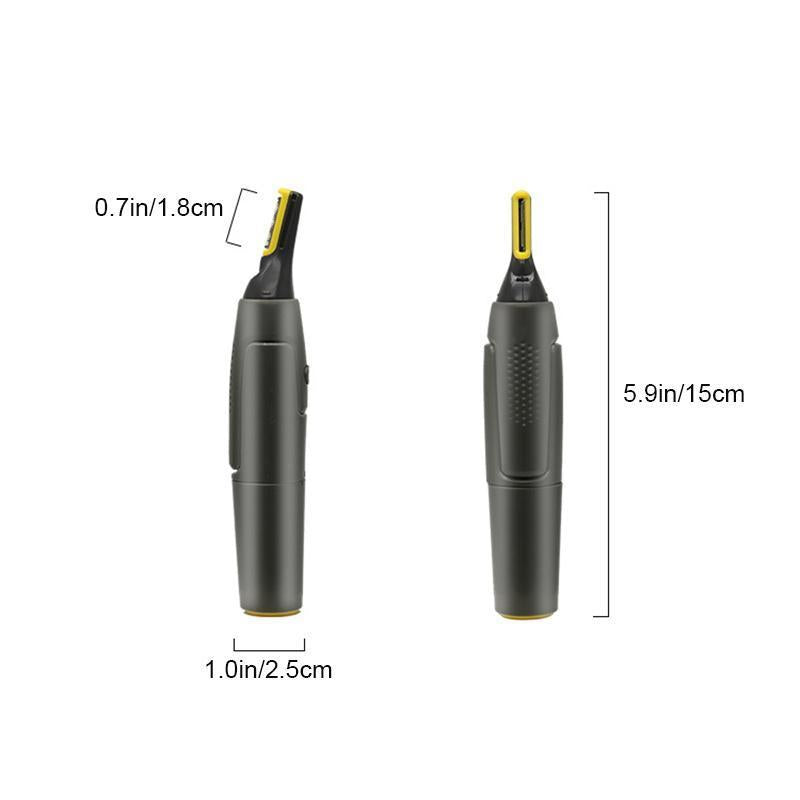 Präzisions-Detailtrimmer für Nase, Ohren, Augenbrauen und Bartpflege