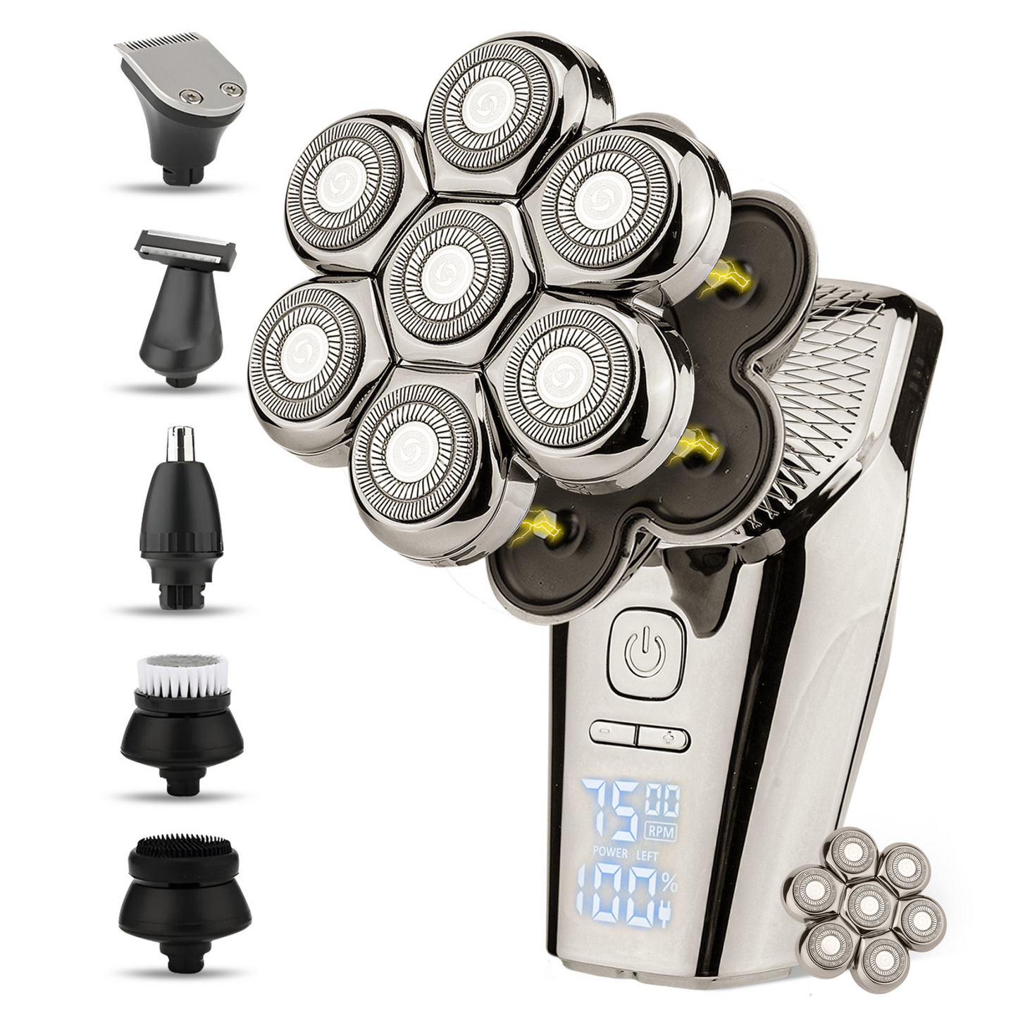 MaxShave - Premium Head Shaver with Extra Blade