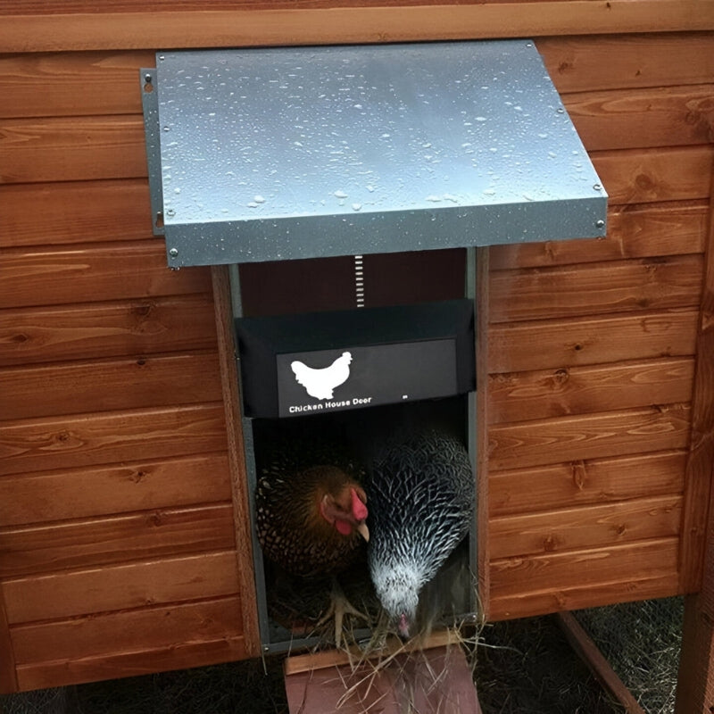 Automatic Chicken Coop Door Opener with Light Sensor & LCD Timer