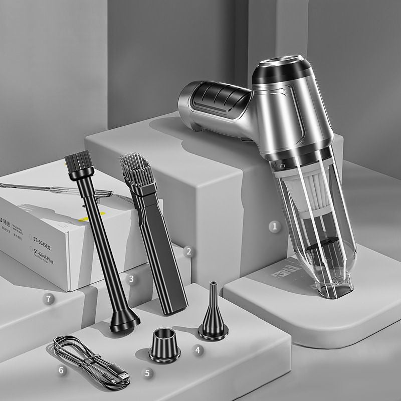 Cordless Car Vacuum Cleaner 120W Wet Dry Handheld Vacuum with Blower