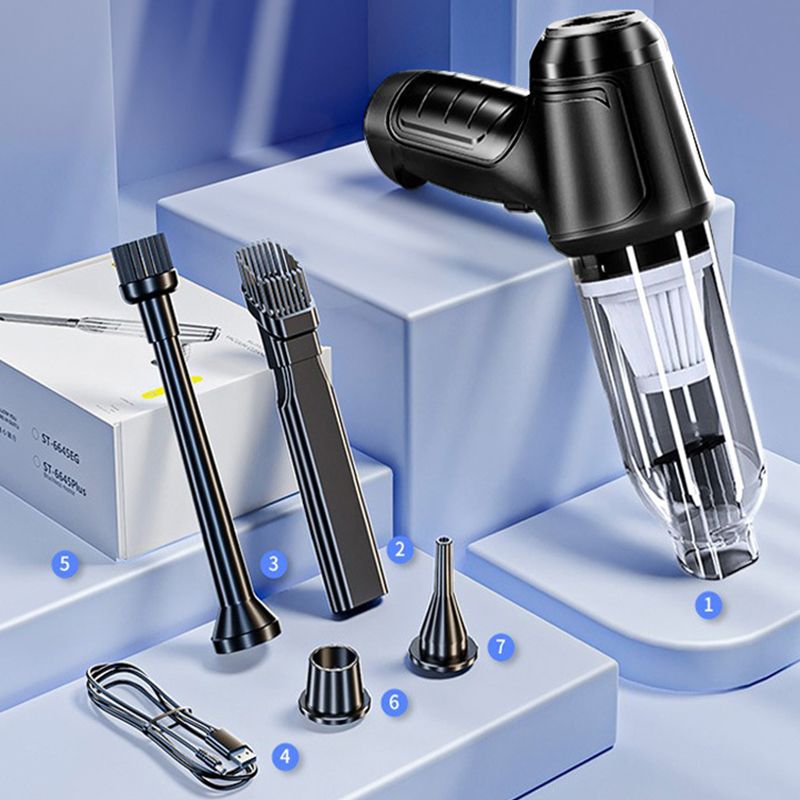 Cordless Car Vacuum Cleaner 120W Wet Dry Handheld Vacuum with Blower