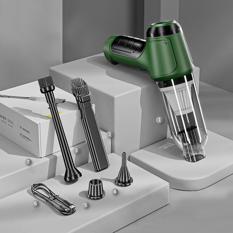 Cordless Car Vacuum Cleaner 120W Wet Dry Handheld Vacuum with Blower