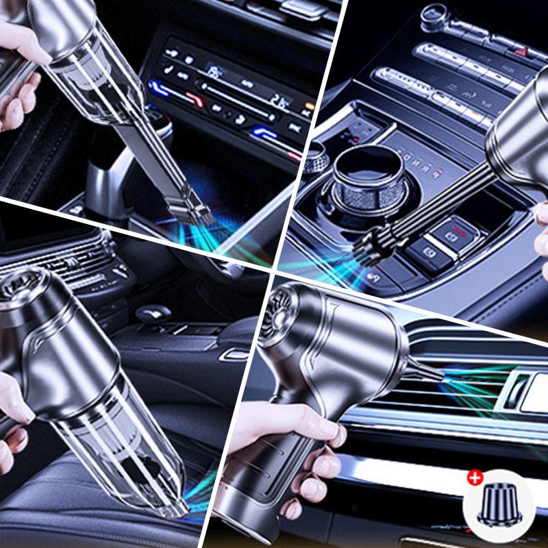 Cordless Car Vacuum Cleaner 120W Wet Dry Handheld Vacuum with Blower