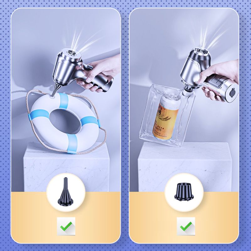 Cordless Car Vacuum Cleaner 120W Wet Dry Handheld Vacuum with Blower