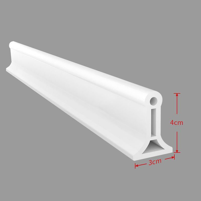 Flexible Silicone Shower Water Barrier Strip