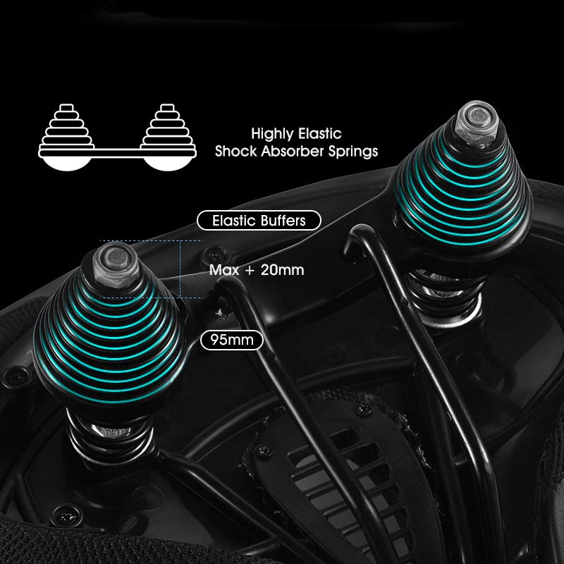 PainFreePedal - Wide Bicycle Saddle for Maximum Comfort