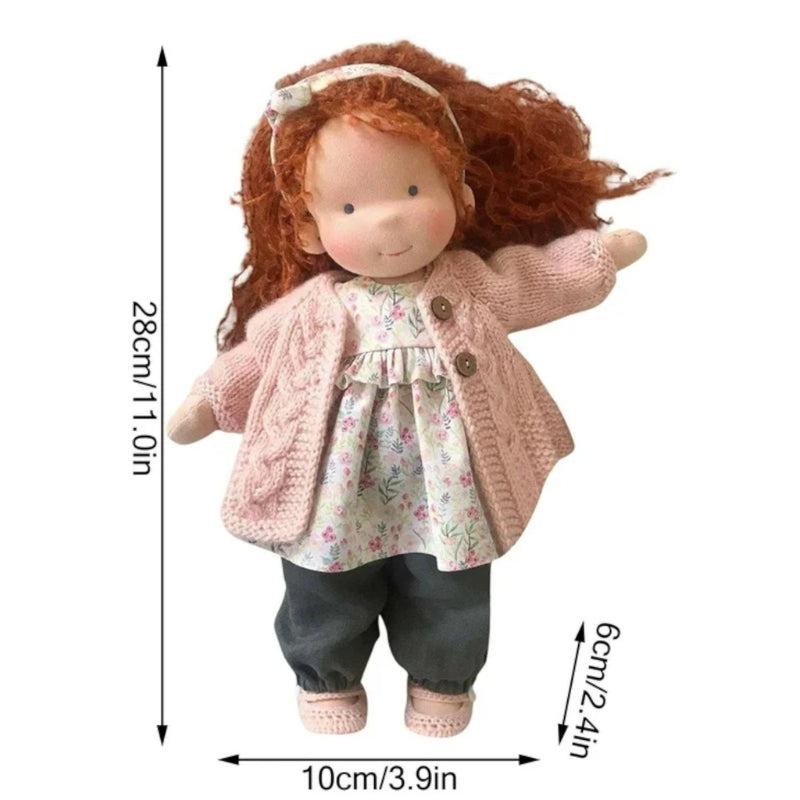JoyDoll – Handcrafted Waldorf Doll with Unique Design for Imaginative Play