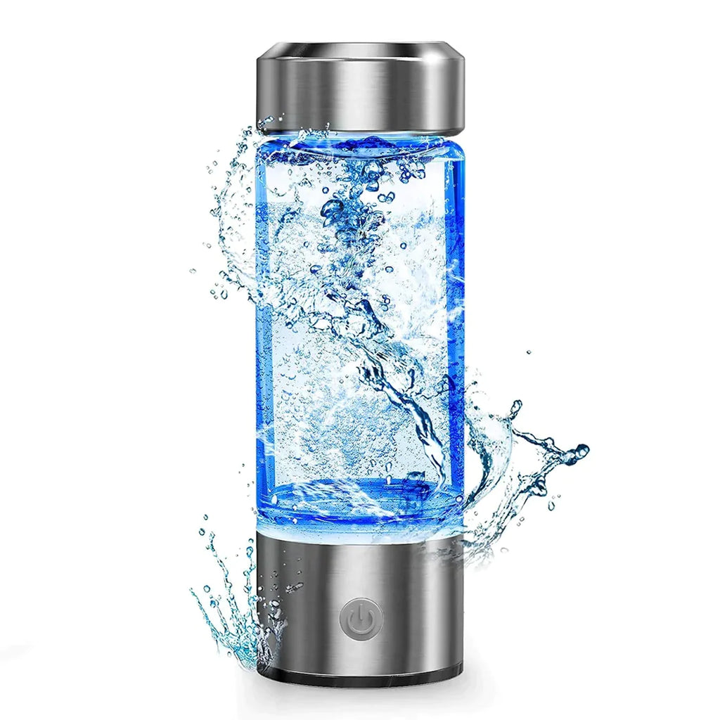 Portable Hydrogen Water Bottle with Electrolysis Generator
