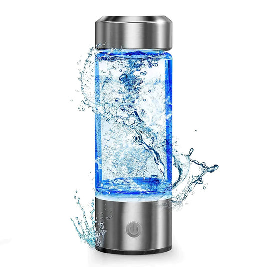 Portable Hydrogen Water Bottle with Electrolysis Generator