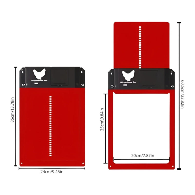 Automatic Chicken Coop Door Opener with Light Sensor & LCD Timer