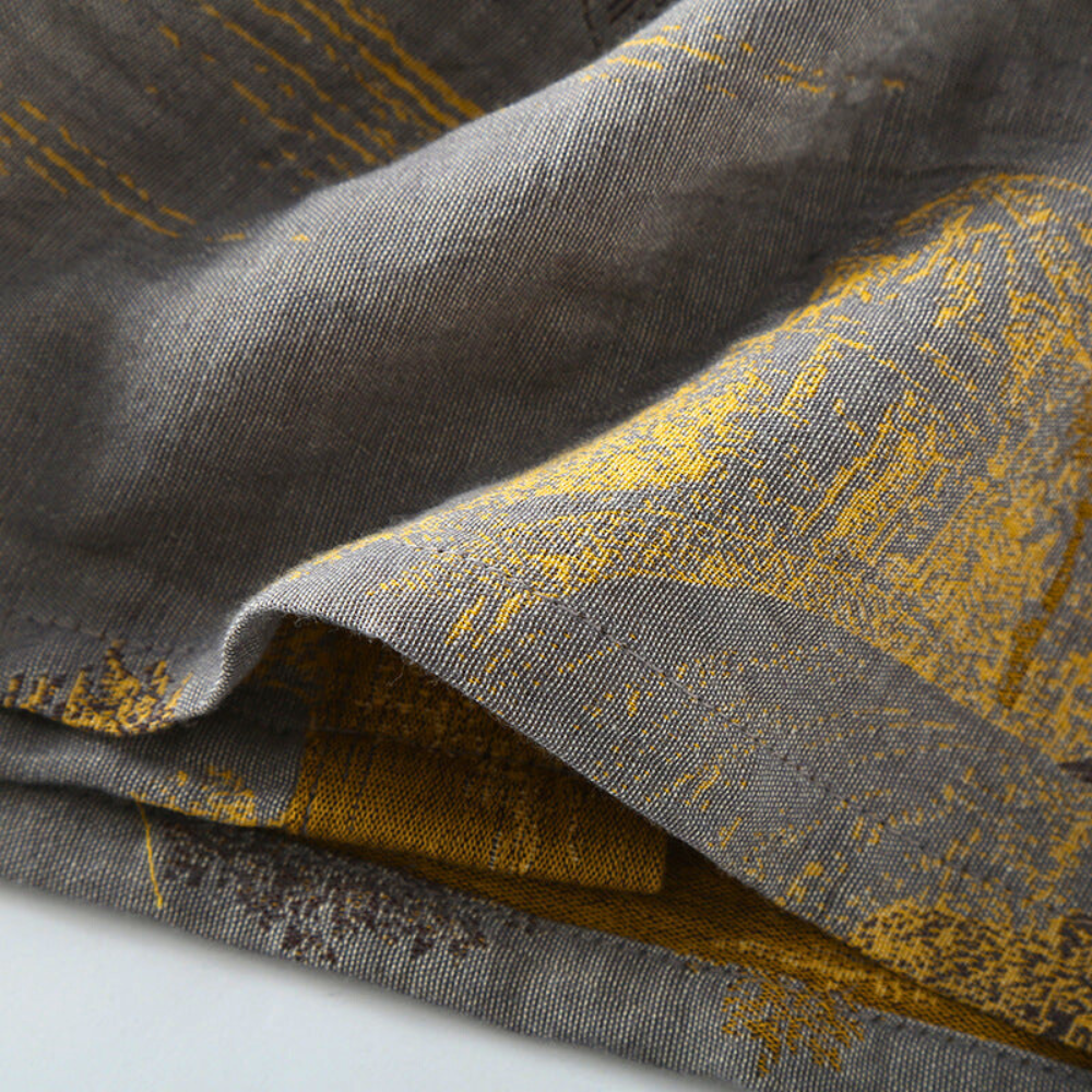 SereneCotton – Luxury Cotton Kimono Bathrobe – Breathable & Soft