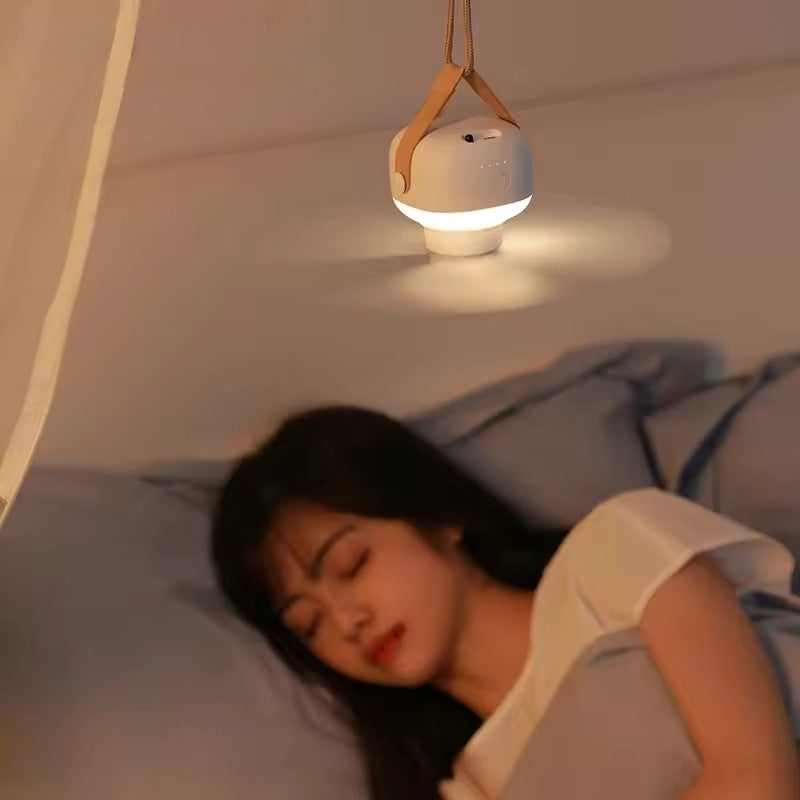 BreezeFlex Wiederaufladbarer Deckenventilator mit Fernbedienung