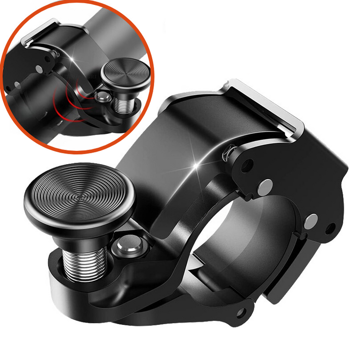 Lightweight Bicycle Bell with Clear Ring