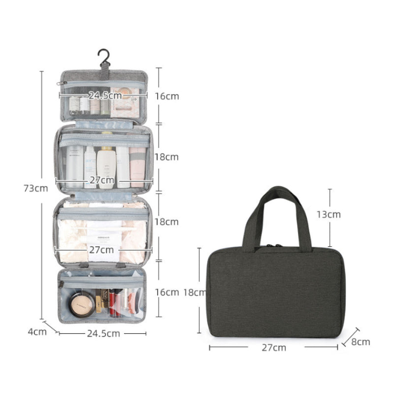 Travel Cosmetic Organizer Hanging Toiletry Bag