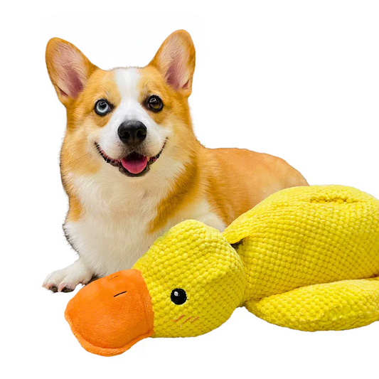 Calming Durable Duck Dog Toy