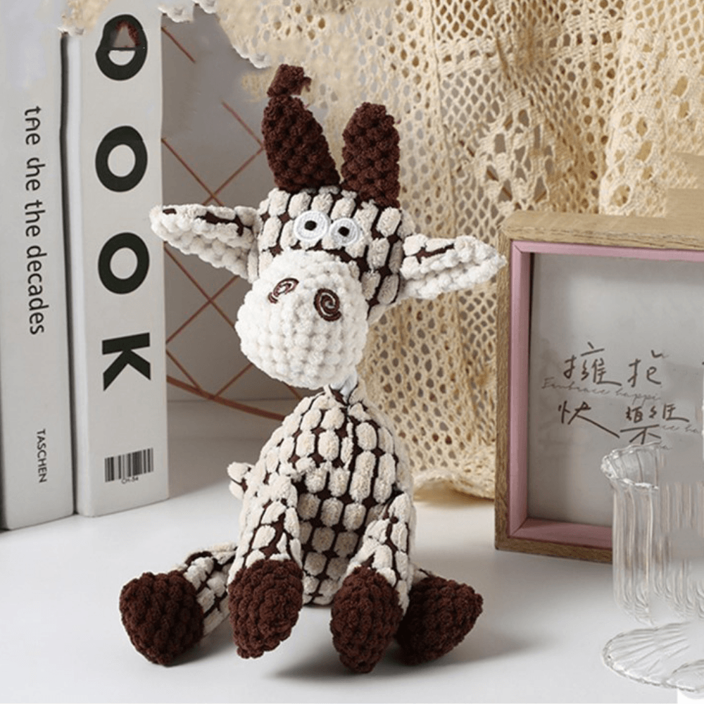 Durable Interactive Dog Chew Toy Animal Shape