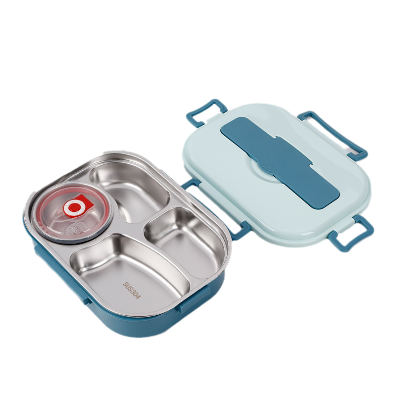 Stainless Steel Insulated Lunch Box with Compartments