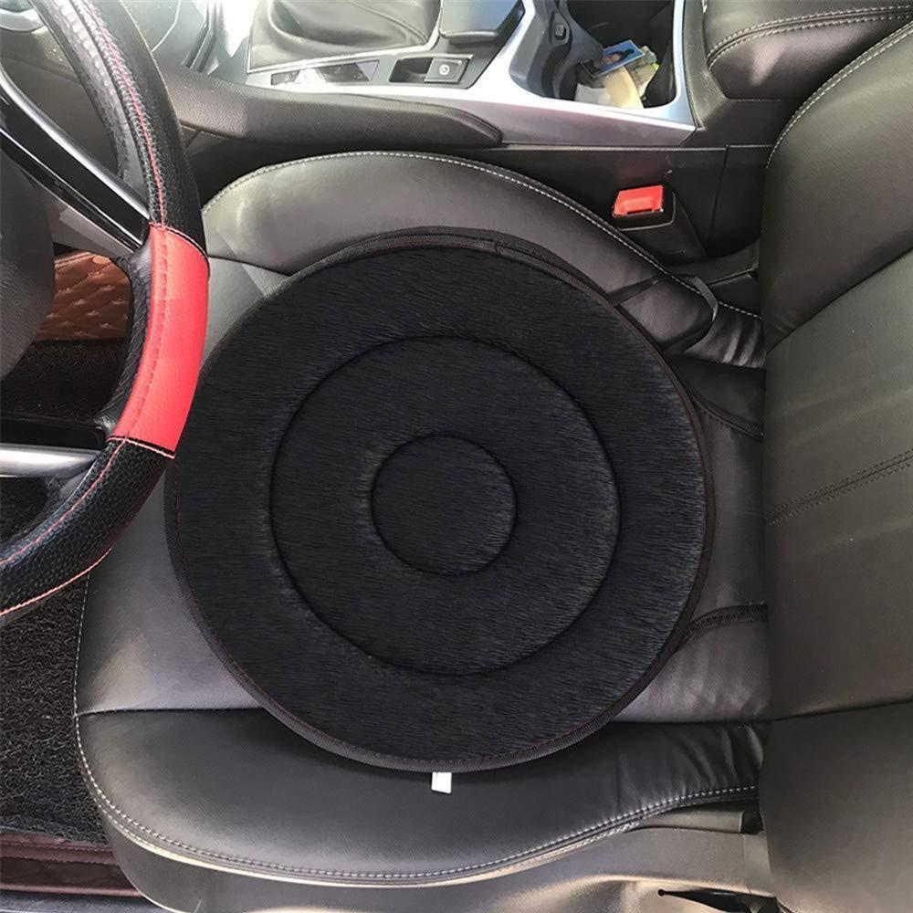 360 Degree Swivel Seat Cushion Memory Foam Rotating Chair Pad