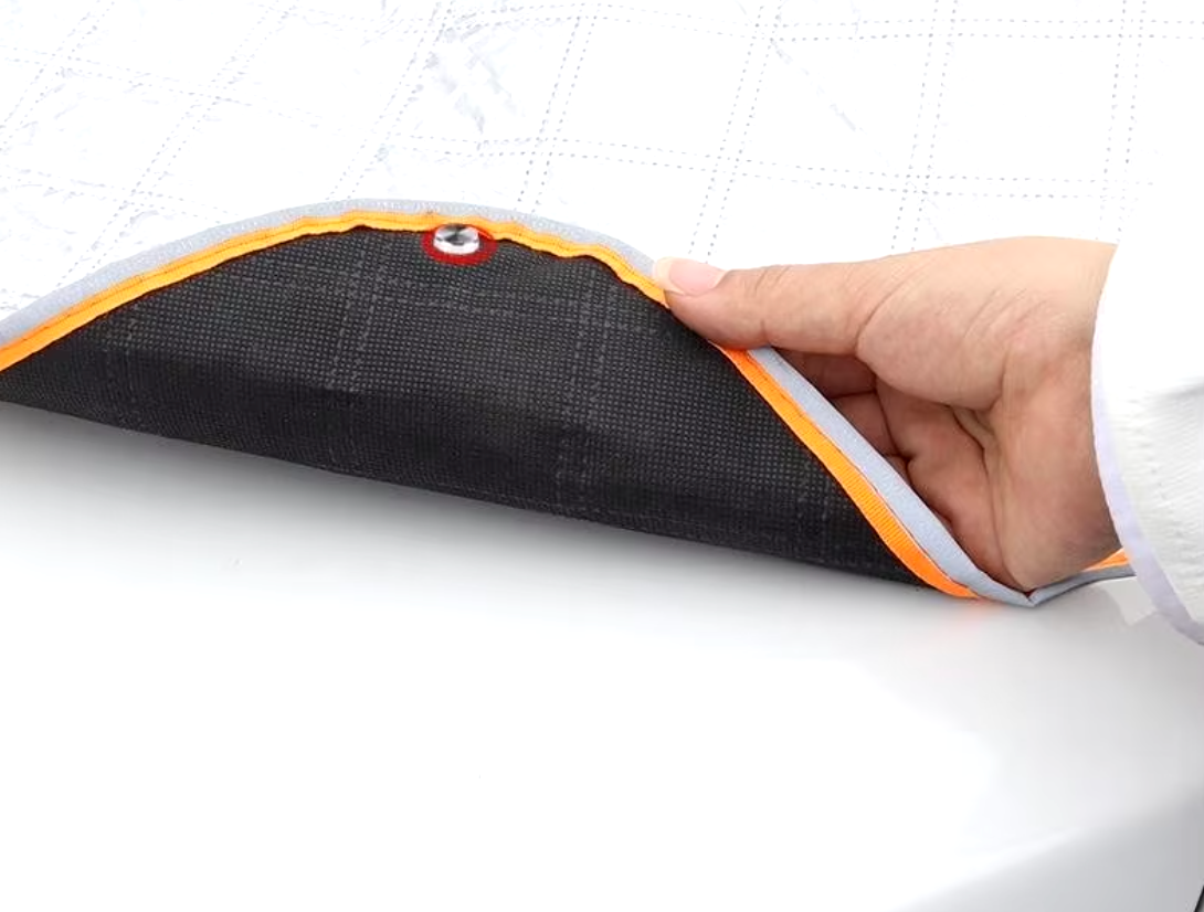 Magnetic Windshield Snow Cover with Mirror Protection