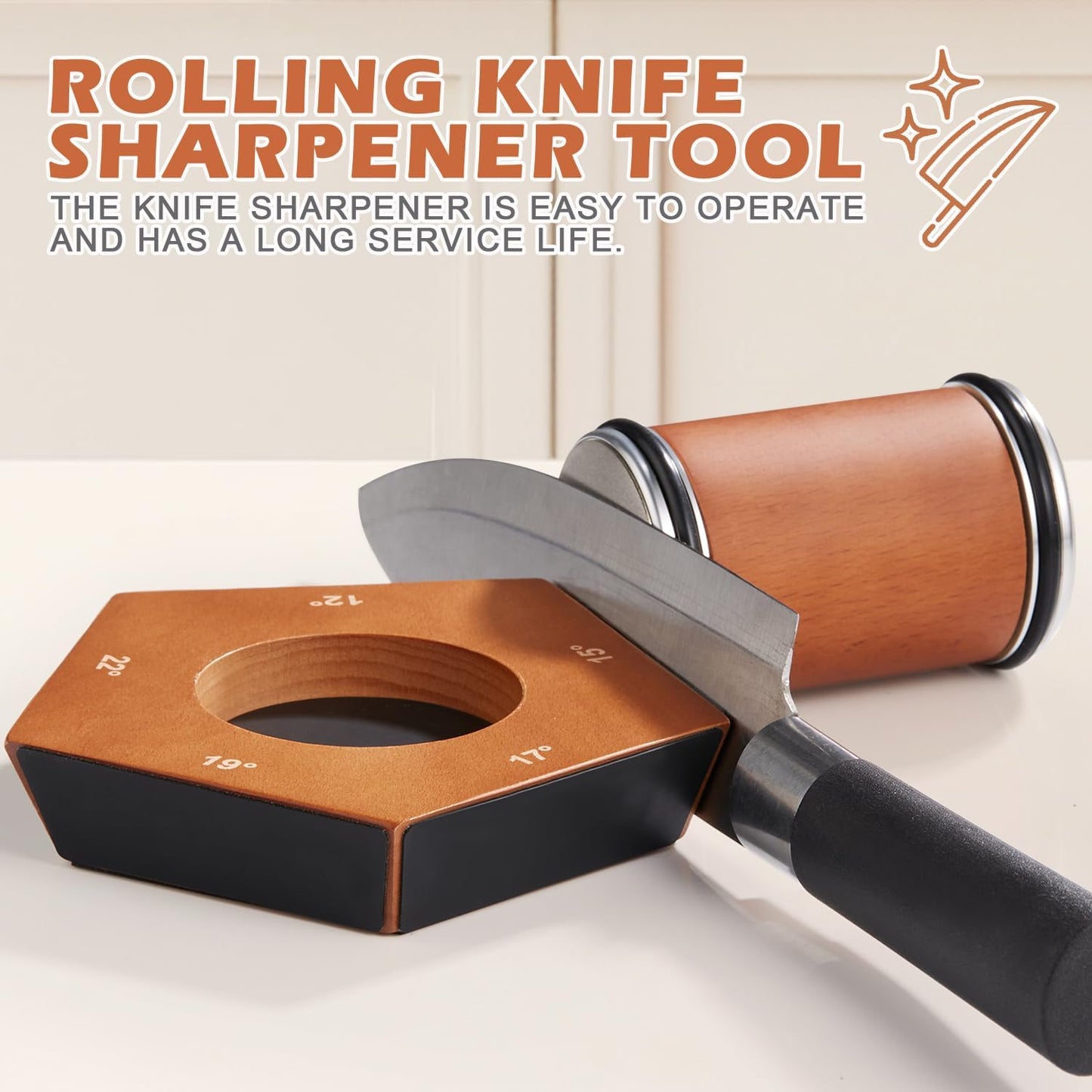 SharpRoll – Manual Diamond Rolling Knife Sharpener
