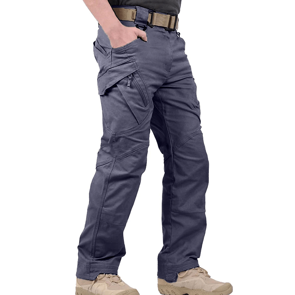 Men Tactical Cargo Pants Durable Outdoor Utility Trousers