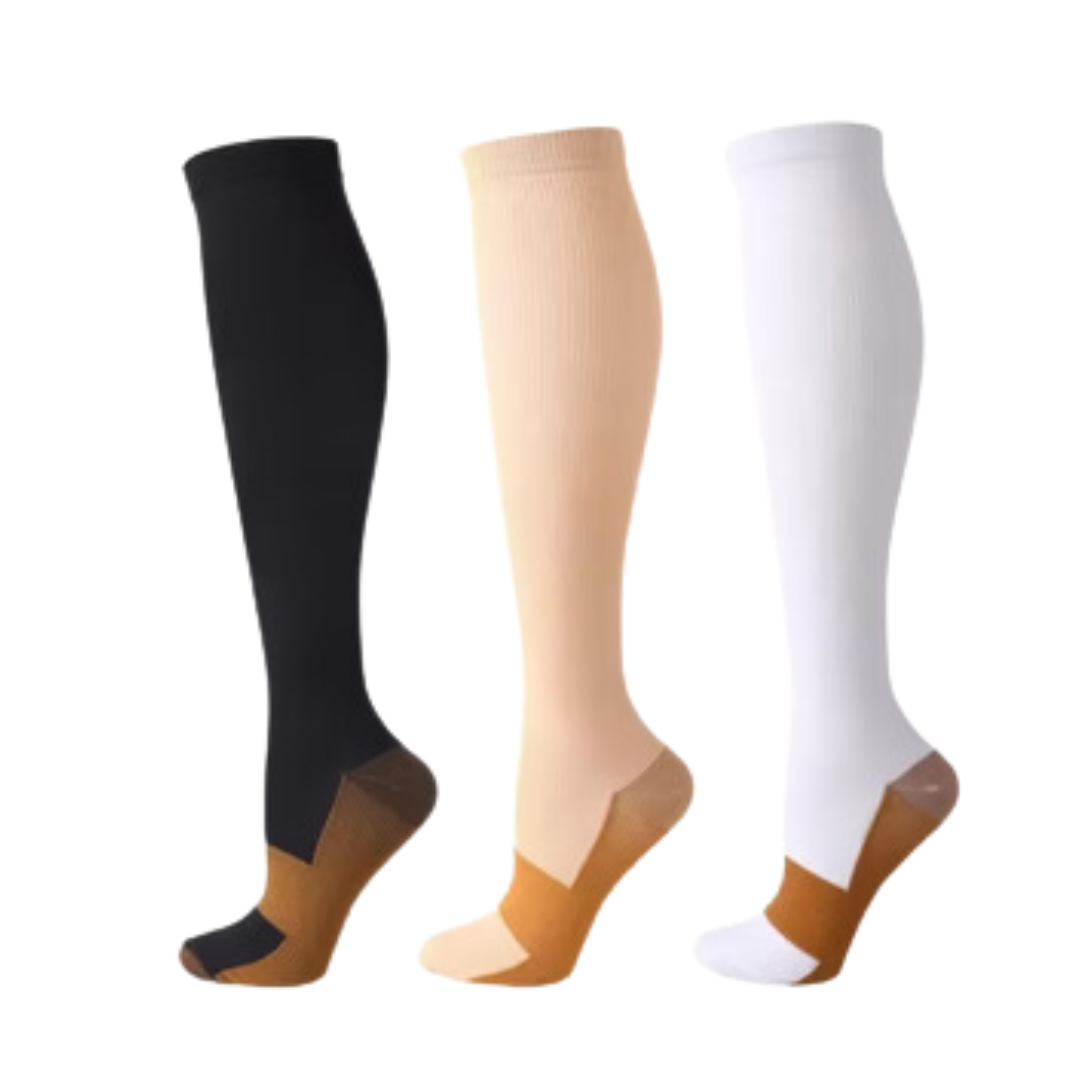 Copper compression socks