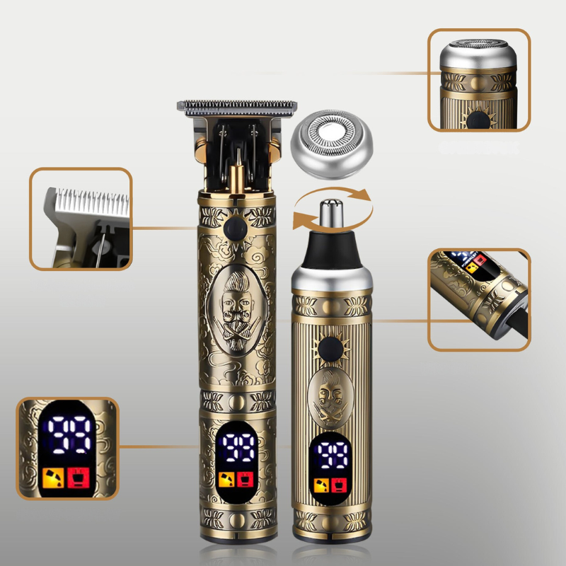 TrimMaster - 4-in-1 Professional Clipper Kit