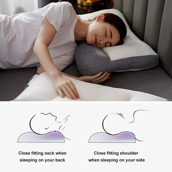 SleepAlign™ Orthopedic Neck Pillow for Pain-Free Sleep