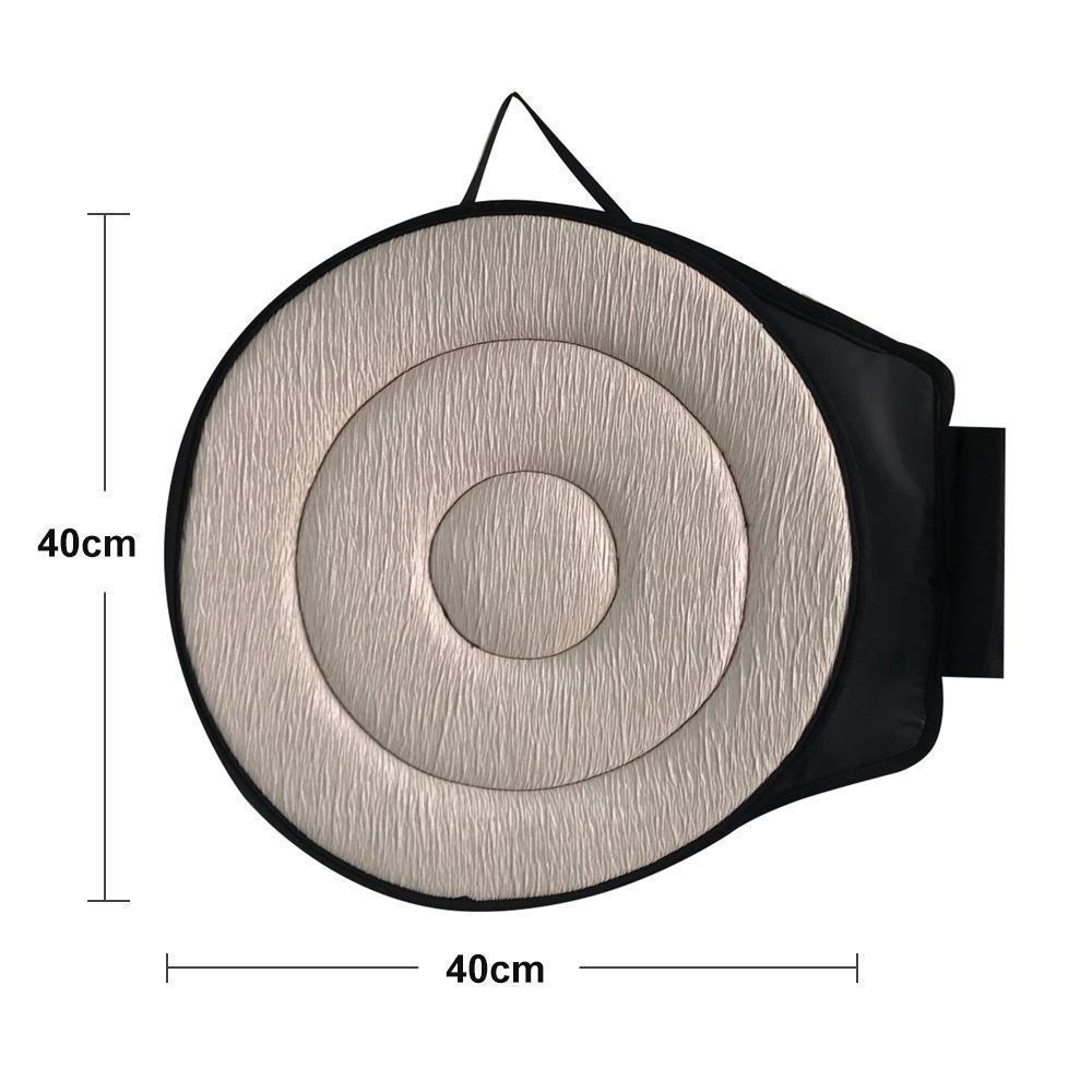 360 Degree Swivel Seat Cushion Memory Foam Rotating Chair Pad
