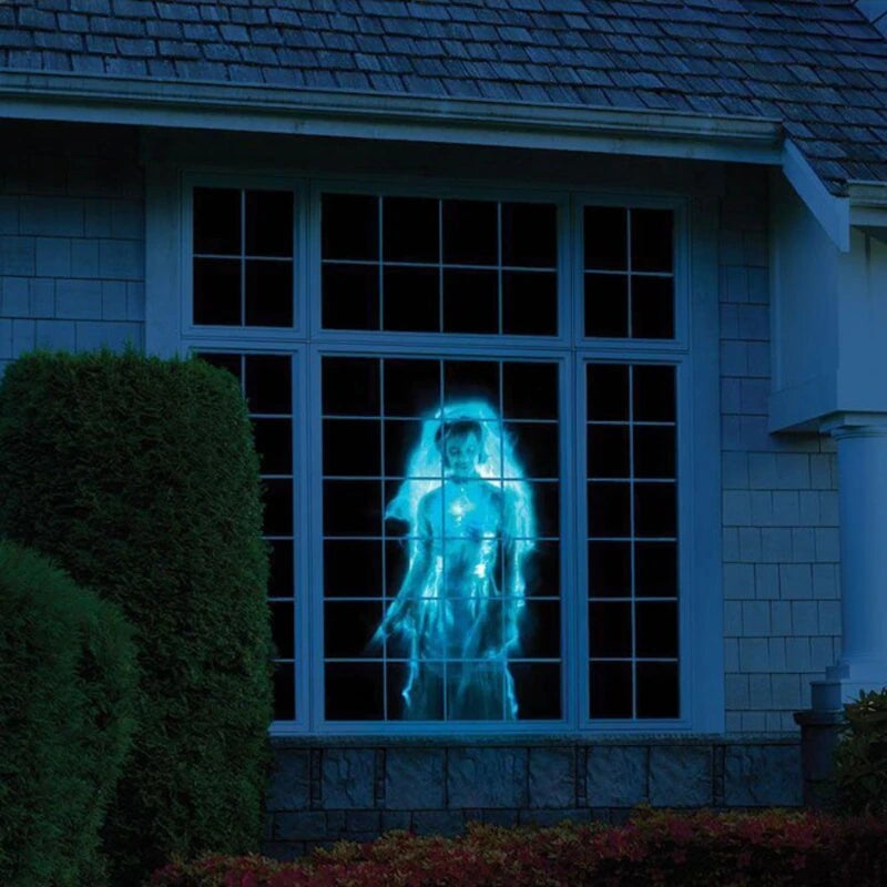 Halloween Window Projection Decor Light Party Scene Projector