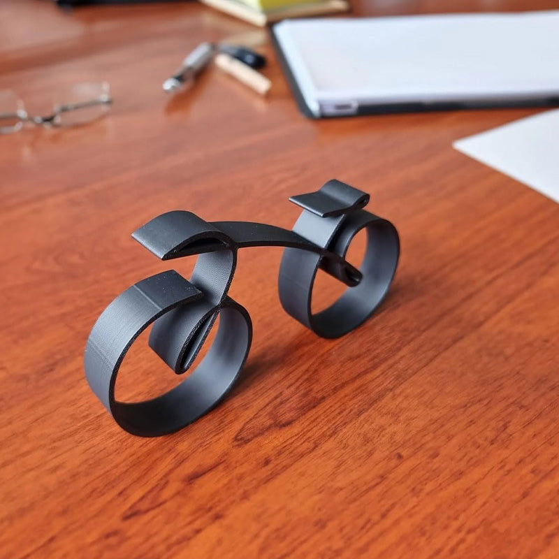 Minimalist Metal Bicycle Sculpture Decor