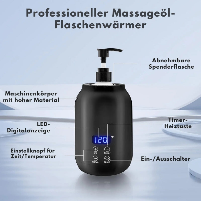 Portable Electric Massage Oil Warmer Touch Control Heater