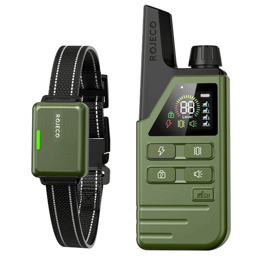 GripTrain™ 300m Smart Dog Training Collar with LCD Remote Control