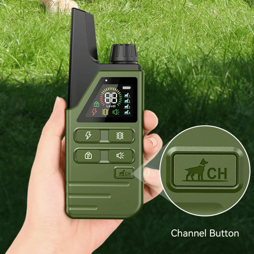 GripTrain™ 300m Smart Dog Training Collar with LCD Remote Control