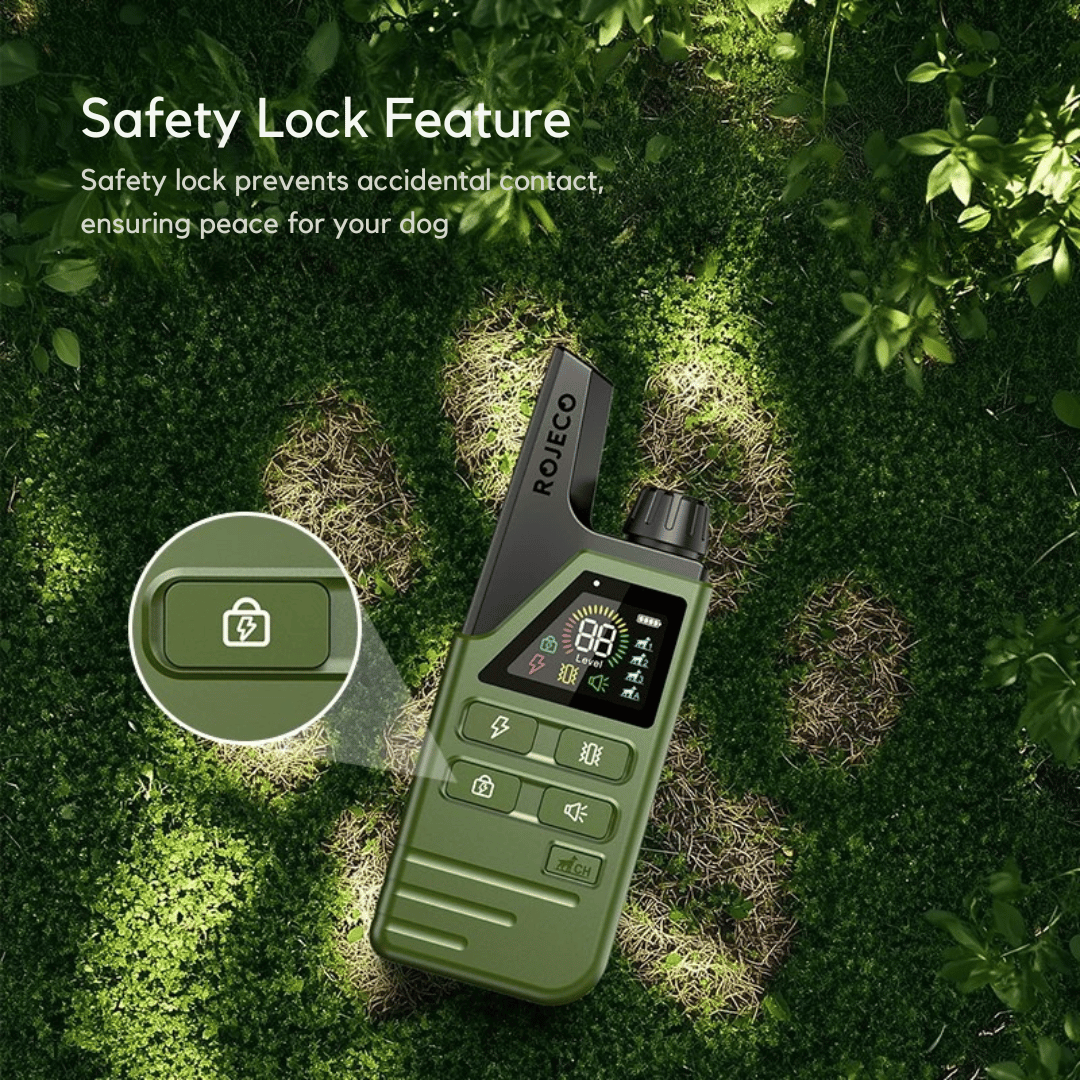 GripTrain™ 300m Smart Dog Training Collar with LCD Remote Control