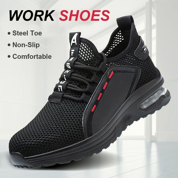 Lightweight Steel Toe Safety Work Sneakers