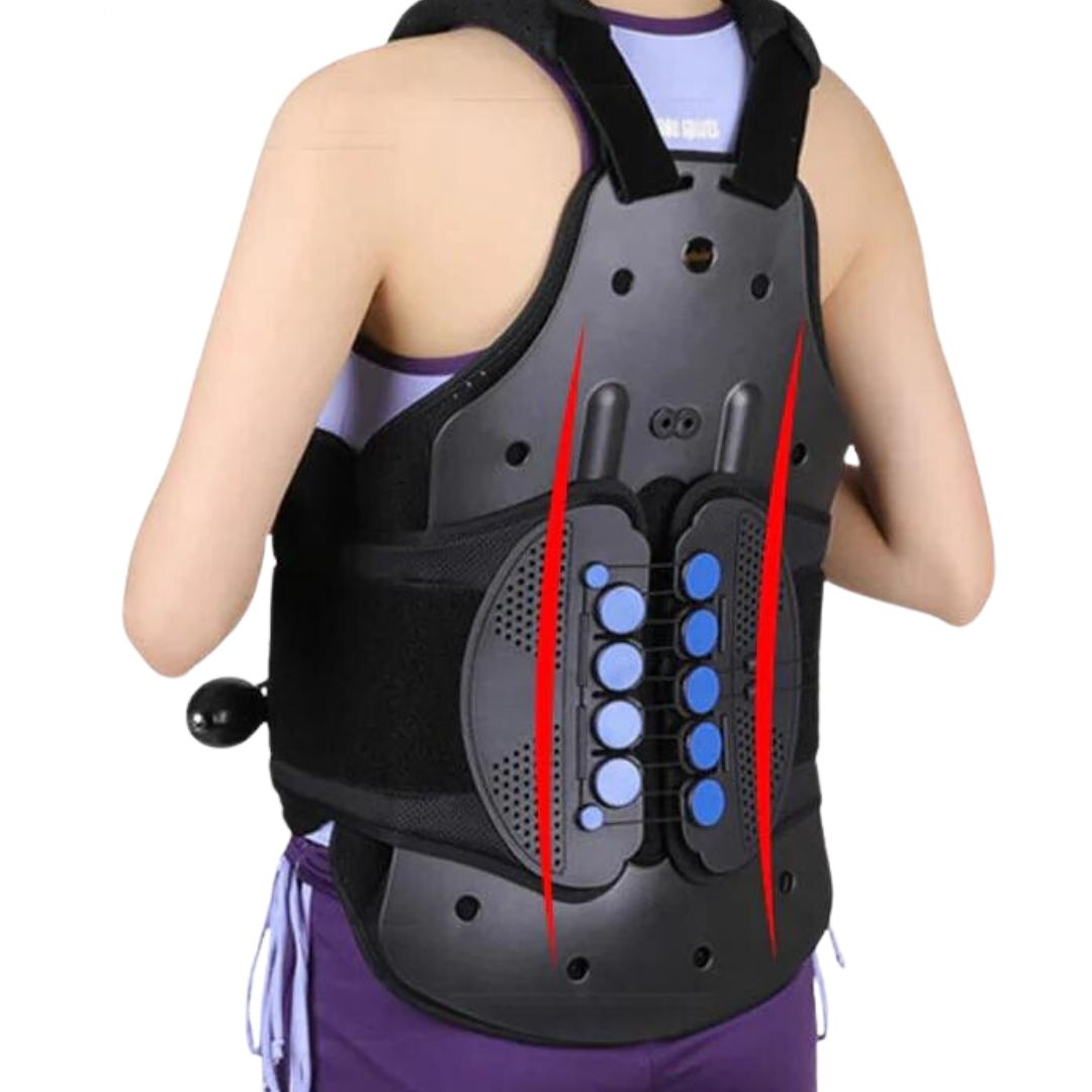 TLSO Back Brace – Upper Spine Support for Compression Fractures & Posture Stability